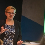 Kasia Zabinska, BNest speaking at the BNest Workshop at the Bank of Ireland Workbench on Tuesday, February, 20. Picture: Cian Reinhardt/ilovelimerick