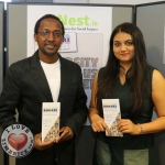 Pictured at the BNest Social Enterprise Incubator Showcase 2019 at Nexus Innovation Centre, UL was Alphonse Basogomba and Anushree Gupta, Buheri Consult. Picture: Conor Owens/ilovelimerick.