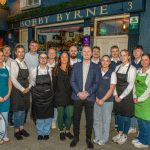The new owner Cian Conroy of iconic gastropub Bobby Byrne celebrated the start of a new era the with customers, family, friends and neighbours on Saturday, October 19, 2024. Picture: Olena Oleksienko/ilovelimerick