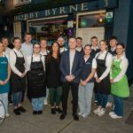 The new owner Cian Conroy of iconic gastropub Bobby Byrne celebrated the start of a new era the with customers, family, friends and neighbours on Saturday, October 19, 2024. Picture: Olena Oleksienko/ilovelimerick