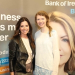 Pictured at the panel discussion for Wellness in the Workplace in Bank of Ireland Limerick are Olivia Buckley, Olivia Buckley International and Katrina O'Donaghue, Get West. Picture: Conor Owens/ilovelimerick.