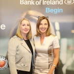 Pictured at the panel discussion for Wellness in the Workplace in Bank of Ireland Limerick are Karena Cahill, ActionPoint and Maria Kelly, Head of BOI Limerick. Picture: Conor Owens/ilovelimerick.