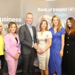 Pictured at the panel discussion for Wellness in the Workplace in Bank of Ireland Limerick are Leanne Moore of Go Gyms, Fitness and Nutrition, Linda Ryan, Financial Wellbeing Coach, motivational speaker Jerry Duffy, Maria Kelly, Head of BOI Limerick and Aoibhin Garrihy, Actress & Co Founder of BEO and Sharon Connellan, Co Founder of BEO. Picture: Conor Owens/ilovelimerick.