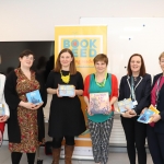 Pictured at the launch of Bookseed in the HSE Primary Health Care Centre is Breda O'Farrell, Public Health Department, Daiden O'Regan, CBI, Elaina Ryan, CBI Director, Anne Hudson, ADPHN, Mary Shanahan, Director of Public Health Nursing and Marie O'Sullivan, PHN. Picture: Orla McLaughlin/ilovelimerick.