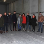 Pictured at the Cleeves Condensed Milk Factory are the cast of the upcoming Limerick Soviet play 'Bread not Profits', including Blake, Shane hickey O'Mara, Ella Daly, Karl Quinn, Conor Mahon, Kit Thompson, Georgina Miller, Lucia Smith, Aiden Crowe, Amy Burke, Charlie Bonner, Martha Quinn and director Terry O'Donovan. Picture: Conor Owens/ilovelimerick.