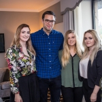 Holly Kenny, ilovelimerick, Niall Breslin, Aisling O'Connor and Rebecca Davis, ilovelimerick. Picture: Cian Reinhardt/ilovelimerick