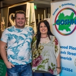 Patrick McElligott, Roisin McCuillen, representing GOSHH. Picture: Cian Reinhardt/ilovelimerick