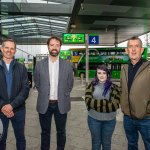 Bus Éireann launched the first electric regional city bus fleet in Limerick on April 12, 2024 at Colbert Station. Picture: Olena Oleksienko/ilovelimerick