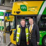 Bus Éireann launched the first electric regional city bus fleet in Limerick on April 12, 2024 at Colbert Station. Picture: Olena Oleksienko/ilovelimerick