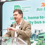 Bus Éireann launched the first electric regional city bus fleet in Limerick on April 12, 2024 at Colbert Station. Picture: Olena Oleksienko/ilovelimerick