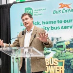 Bus Éireann launched the first electric regional city bus fleet in Limerick on April 12, 2024 at Colbert Station. Picture: Olena Oleksienko/ilovelimerick