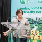 Bus Éireann launched the first electric regional city bus fleet in Limerick on April 12, 2024 at Colbert Station. Picture: Olena Oleksienko/ilovelimerick