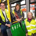 Bus Éireann launched the first electric regional city bus fleet in Limerick on April 12, 2024 at Colbert Station. Picture: Olena Oleksienko/ilovelimerick