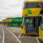 Bus Éireann launched the first electric regional city bus fleet in Limerick on April 12, 2024 at Colbert Station. Picture: Olena Oleksienko/ilovelimerick