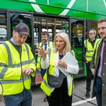 Bus Éireann launched the first electric regional city bus fleet in Limerick on April 12, 2024 at Colbert Station. Picture: Olena Oleksienko/ilovelimerick