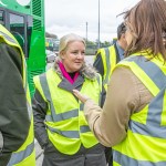 Bus Éireann launched the first electric regional city bus fleet in Limerick on April 12, 2024 at Colbert Station. Picture: Olena Oleksienko/ilovelimerick