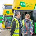 Bus Éireann launched the first electric regional city bus fleet in Limerick on April 12, 2024 at Colbert Station. Picture: Olena Oleksienko/ilovelimerick