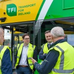 Bus Éireann launched the first electric regional city bus fleet in Limerick on April 12, 2024 at Colbert Station. Picture: Olena Oleksienko/ilovelimerick