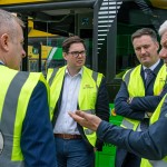 Bus Éireann launched the first electric regional city bus fleet in Limerick on April 12, 2024 at Colbert Station. Picture: Olena Oleksienko/ilovelimerick