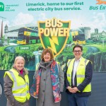 Bus Éireann launched the first electric regional city bus fleet in Limerick on April 12, 2024 at Colbert Station. Picture: Olena Oleksienko/ilovelimerick