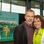 Bus Éireann launched the first electric regional city bus fleet in Limerick on April 12, 2024 at Colbert Station. Picture: Olena Oleksienko/ilovelimerick