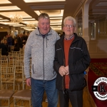 Seamus Murphy and Sean O'Gorman, Kilmeedy, were pictured at the Annual Burial Ground Awards in the Woodlands House Hotel, Adare