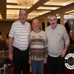 James and Paddy Ryan, Oola, were pictured with Willie Duggan, Kilmallock, at the Annual Burial Ground Awards in the Woodlands House Hotel, Adare