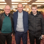 Peter Coker, Tom and Conor Enright were pictured at the Burial Ground Awards at Fitzgerald's Woodlands House Hotel and Spa, Adare