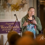 Special guest Anneke Vrieling, Ecologist, Feale Biodiversity, was pictured speaking at the Burial Ground Awards at Fitzgerald's Woodlands House Hotel and Spa, Adare