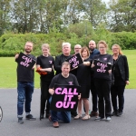 Pictured at the #CALL IT OUT event at the University of Limerick are members of the Department of Sociology at UL with TENI representatives. Picture: Orla McLaughlin/ilovelimerick.