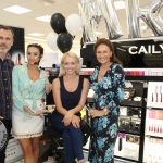 Cailyn Ireland counter launch at Shaws, Crescent Shopping Centre, Limerick with Richard Lynch, ilovelimerick, make up artist Michelle Regazzoli Stone, fitness expert Leanne Moore and style . Picture: Zoe Conway/ilovelimerick 2018.