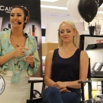 Cailyn Ireland counter launch at Shaws, Crescent Shopping Centre, Limerick with make up artist Michelle Regazzoli Stone, fitness expert Leanne Moore and style. Picture: Zoe Conway/ilovelimerick 2018.