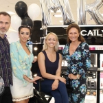 Cailyn Ireland counter launch at Shaws, Crescent Shopping Centre, Limerick with Richard Lynch, ilovelimerick, make up artist Michelle Regazzoli Stone, fitness expert Leanne Moore and style . Picture: Zoe Conway/ilovelimerick 2018.