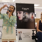 Cailyn Ireland counter launch at Shaws, Crescent Shopping Centre, Limerick make up artist Michelle Regazzoli Stone, fitness expert Leanne Moore and style. Picture: Zoe Conway/ilovelimerick 2018.