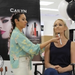 Cailyn Ireland counter launch at Shaws, Crescent Shopping Centre, Limerick make up artist Michelle Regazzoli Stone, fitness expert Leanne Moore and style. Picture: Zoe Conway/ilovelimerick 2018.