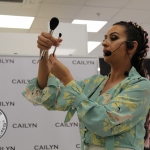 Cailyn Ireland counter launch at Shaws, Crescent Shopping Centre, Limerick make up artist Michelle Regazzoli Stone, fitness expert Leanne Moore and style. Picture: Zoe Conway/ilovelimerick 2018.