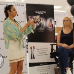 Cailyn Ireland counter launch at Shaws, Crescent Shopping Centre, Limerick make up artist Michelle Regazzoli Stone, fitness expert Leanne Moore and style. Picture: Zoe Conway/ilovelimerick 2018.