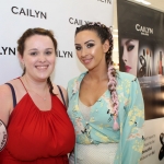 Cailyn Ireland counter launch at Shaws, Crescent Shopping Centre, Limerick make up artist Michelle Regazzoli Stone, fitness expert Leanne Moore and style. Picture: Zoe Conway/ilovelimerick 2018.