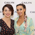 Cailyn Ireland counter launch at Shaws, Crescent Shopping Centre, Limerick make up artist Michelle Regazzoli Stone, fitness expert Leanne Moore and style. Picture: Zoe Conway/ilovelimerick 2018.