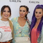 Cailyn Ireland counter launch at Shaws, Crescent Shopping Centre, Limerick make up artist Michelle Regazzoli Stone, fitness expert Leanne Moore and style. Picture: Zoe Conway/ilovelimerick 2018.