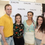 Cailyn Ireland counter launch at Shaws, Crescent Shopping Centre, Limerick make up artist Michelle Regazzoli Stone, fitness expert Leanne Moore and style. Picture: Zoe Conway/ilovelimerick 2018.