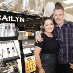 Cailyn Ireland counter launch at Shaws, Crescent Shopping Centre, Limerick make up artist Michelle Regazzoli Stone, fitness expert Leanne Moore and style. Picture: Zoe Conway/ilovelimerick 2018.