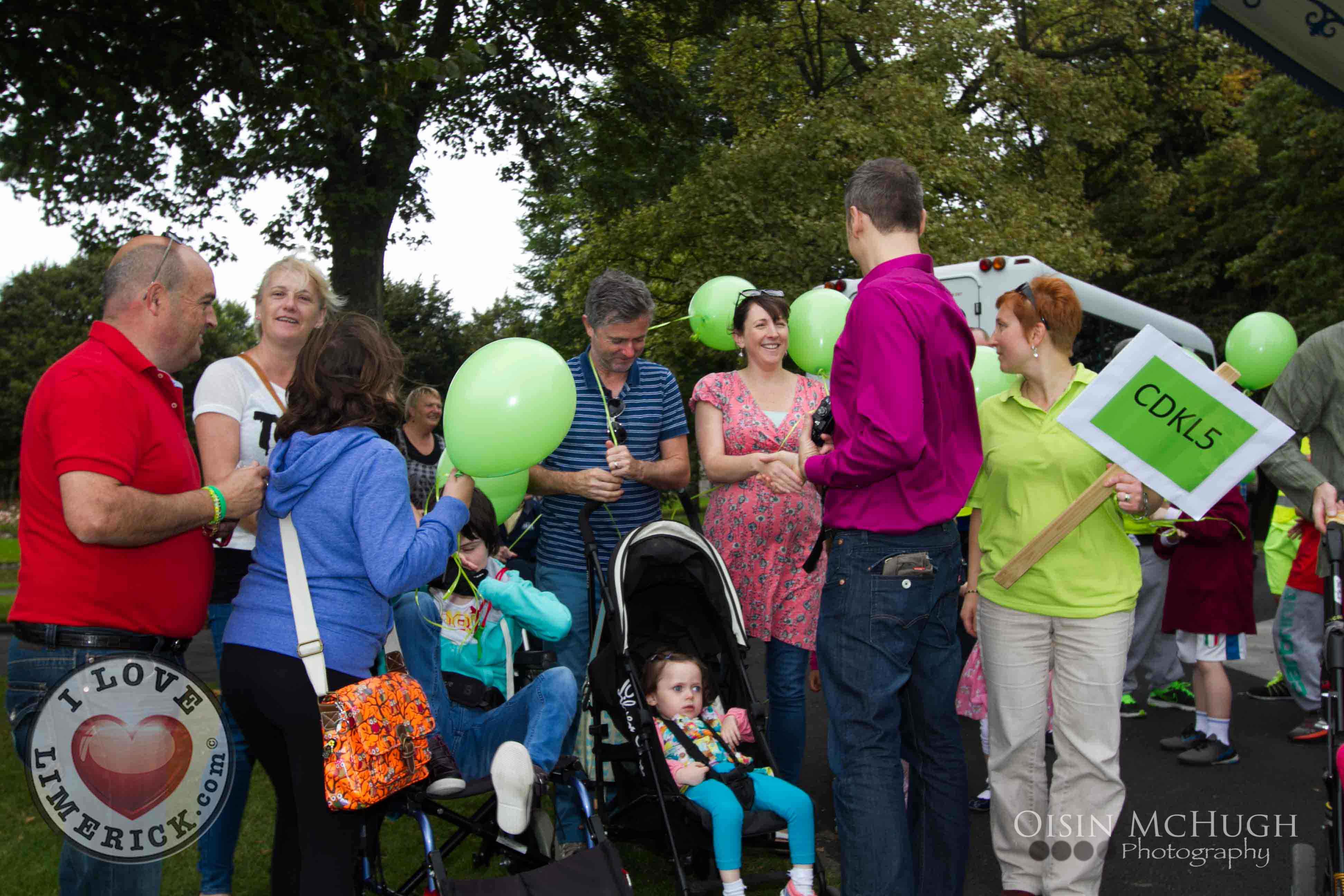 PHOTOS CDKL5 Charity Walk and Balloon Release 2014 I Love Limerick