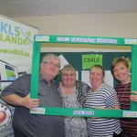 Coffee morning for the CDKL5 Awareness raising meeting took place in Garryglass House, in Our Lady of Lourdes community on November 15th. Pictured are Bill Phillips, Debbie Phillips with Samantha Kiely and Jonna Malone. Picture: Baoyan Zhang/ilovelimerick