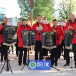 Pictured at the launch of the Celtic Bands Festival in People's Park. Picture: Orla McLaughlin/ilovelimerick.