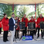 Pictured at the launch of the Celtic Bands Festival in People's Park. Picture: Orla McLaughlin/ilovelimerick.