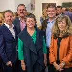 Karl Daly, Metis Ireland, Brendan and Terry Ring, Cliona's Foundation, Carl Widger, Metis Ireland and Bernadette Kenny, CEO for The blue Box. picture: Cian Reinhardt/ilovelimerick