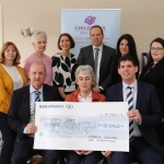 Pictured at the donation of ten thousand euros to the Children's Grief Centre in Limerick by Limerick Citizen's Bar Association are Anne English, Breda O'Driscoll, Theresa Kavanagh, Kieren O'Donouan, Lisa O'Brien, Niamh White, Robert Kennedy, president of Limerick Solicitors Bar Association, Sr Helen Culhane and Derek Walsh, secretary of Limerick Solicitors Bar Association. Picture: Orla McLoughlin/ilovelimerick.