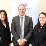 Pictured at the donation of ten thousand euros to the Children's Grief Centre in Limerick by Limerick Solicitors Bar Association are Lisa O'Brien, Kieran O'Donouan and Niamh White. Picture: Orla McLoughlin/ilovelimerick.