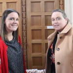 Susan O'Connor and Ciara Downey pictured at the launch of the Childrens Grief Centre's new website and leaflet. Picture: Conor Owens/ilovelimerick.